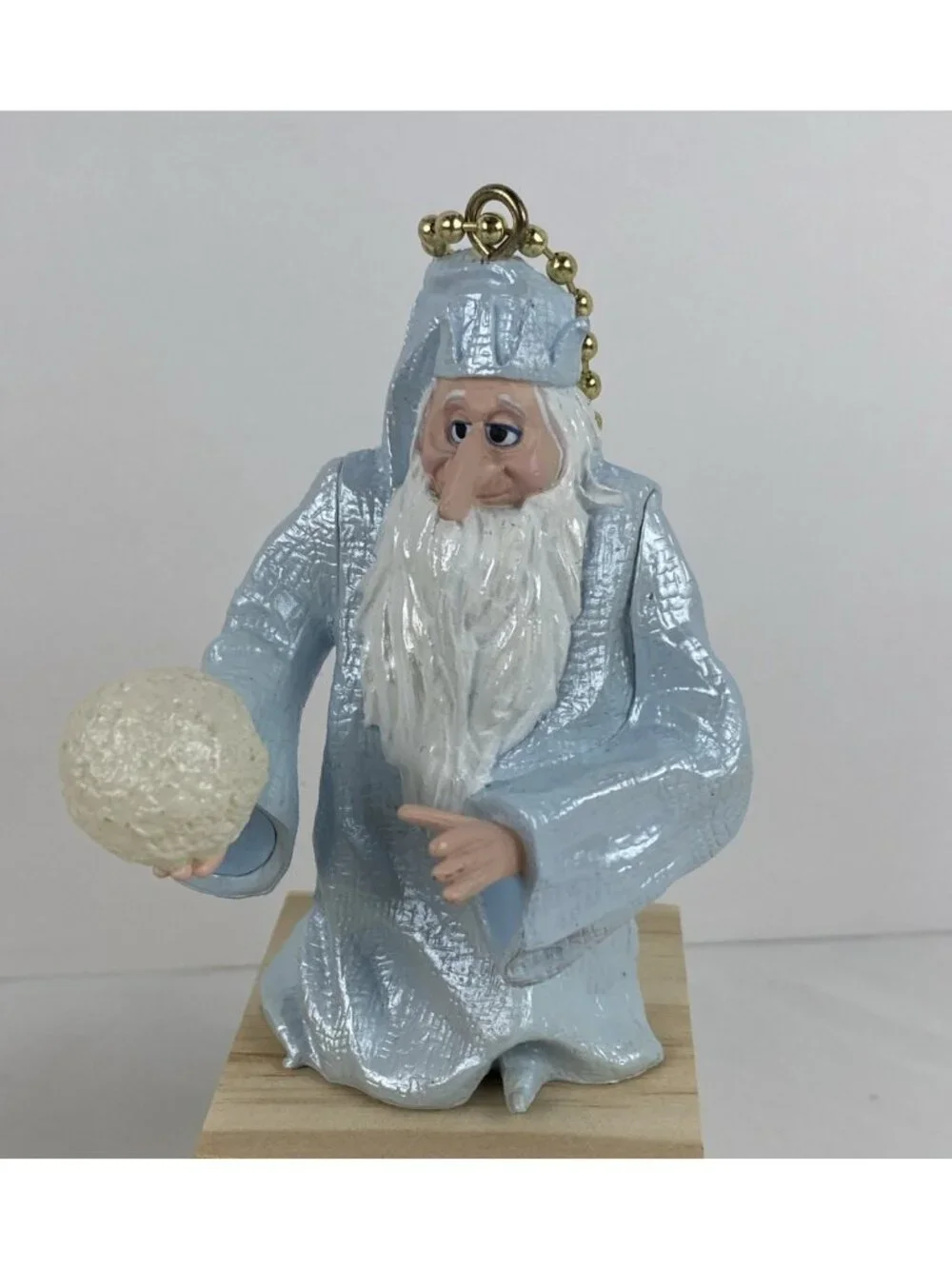Lot of 3 2004 Santa Claus is Coming to Town Warlock, Topper, K Kringle Ornaments